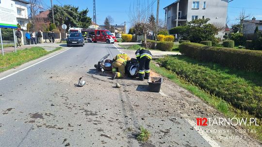 Niebezpiecznie na drogach regionu tarnowskiego. W jednym czasie doszło do trzech wypadków