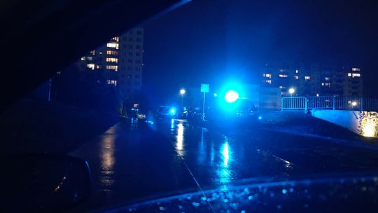 Nocna akcja policji na Westerplatte w Tarnowie