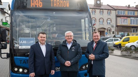 Nowa linia autobusowa A46 z Ryglic do Tarnowa już uruchomiona