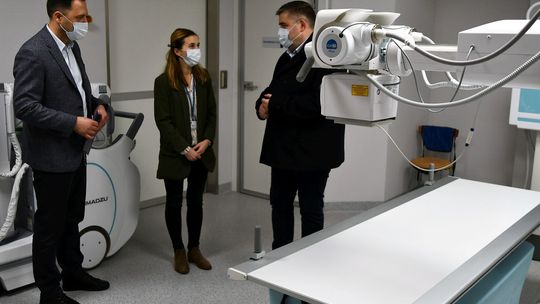 Nowy aparat RTG w bocheńskim szpitalu