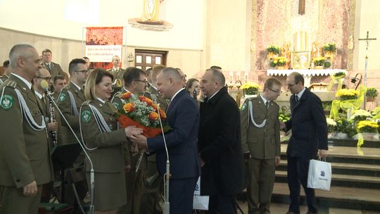 Orkiestra Reprezentacyjna Straży Granicznej z Nowego Sącza wystąpiła w Dąbrowie Tarnowskiej