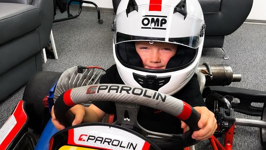 Pięcioletni Liam w drodze do spełnienia swoich marzeń o F1