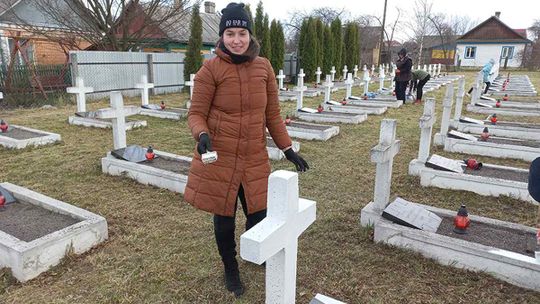 Piękny gest Ukraińców. Zadbali o polskie cmentarze na Wołyniu