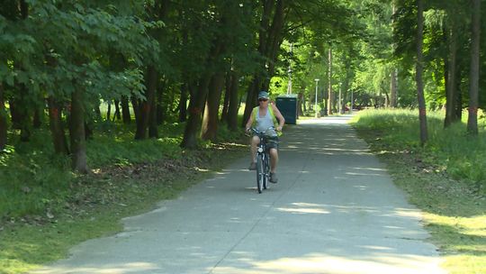 Pieniądze z tężni w Parku Piaskówka radni osiedla przeznaczą m.in. na drogę rowerową