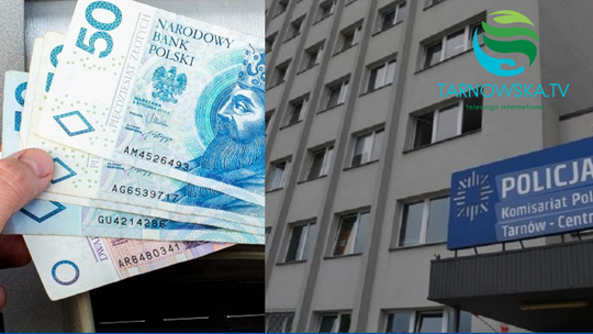 Pieniądze znalezione w Tarnowie czekają na odbiór w komisariacie Pieniądze znalezione w Tarnowie czekają na odbiór w komisariacie