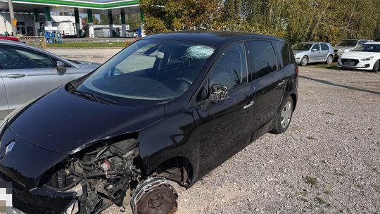 Pijany kierowca przyjechał na stację paliw w Ładnej