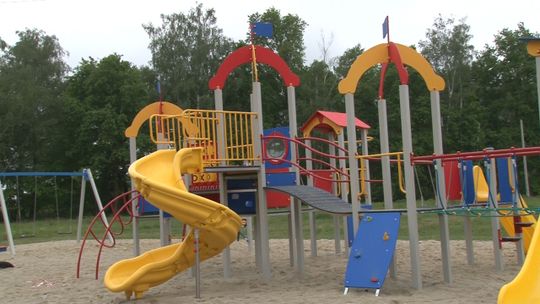 Place zabaw w gminie Żabno gotowe do użytku. Najmłodsi mogą bawić się w Łęgu Tarnowskim i Pierszycach 