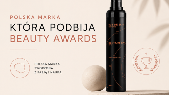 Polska marka, która podbija beauty awards - marka kosmetyków międzyzabiegowych Rue de Skin