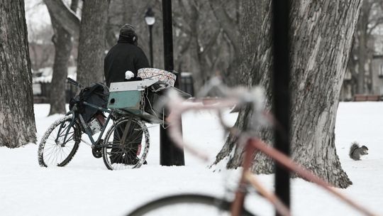 Pomoc dla bezdomnych w czasie mrozów