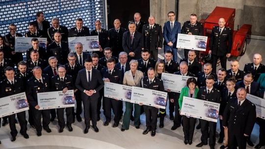 Ponad 42,5 mln złotych na wsparcie dla strażaków-ochotników