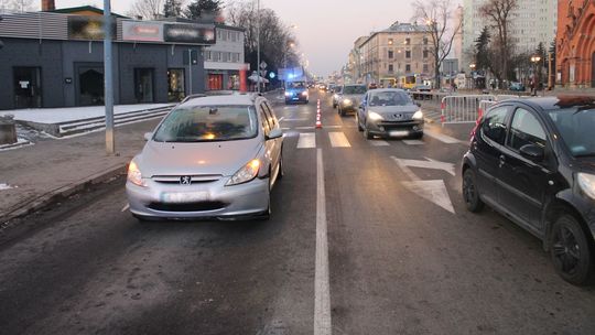 Poranny wypadek na przejściu dla pieszych