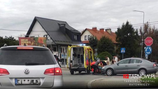 Potrącenie dziecka w okolicy ronda w Zakliczynie