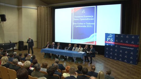 Powiatowa konwencja PiS. W Tuchowie spotkali się kandydaci z Prawa i Sprawiedliwości z całego regionu tarnowskiego 