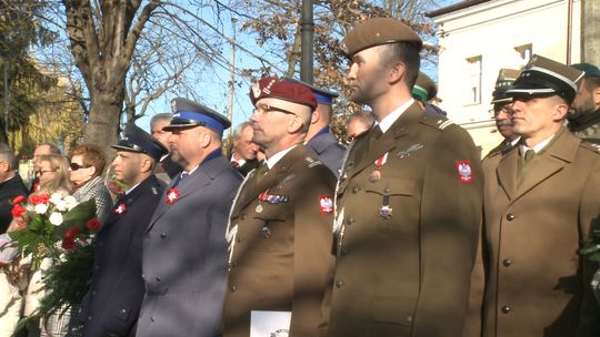 Powiatowe obchody 103. rocznicy Odzyskania Niepodległości w Dąbrowie Tarnowskiej 