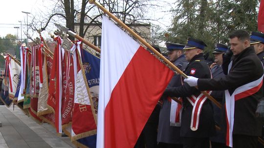 Powiatowe Obchody 106. rocznicy odzyskania Niepodległości w Dąbrowie Tarnowskiej