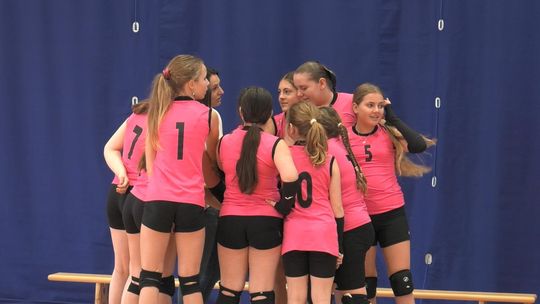 Powiatowy finał Igrzysk Dzieci w piłce siatkowej w Szynwałdzie