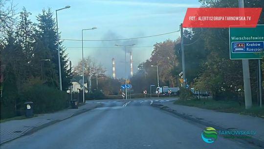 Pożar na terenie Grupy Azoty Pożar na terenie Grupy Azoty
