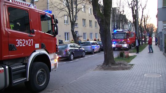 Pożar piwnicy przy ul. P.C.K. w Tarnowie