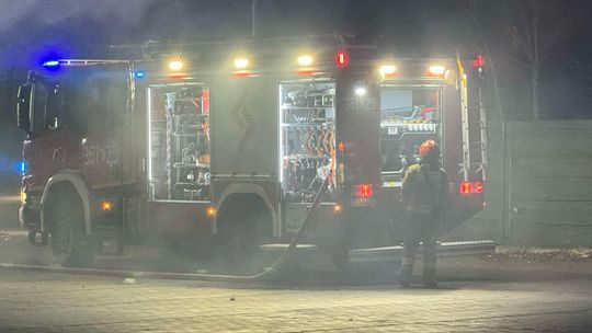 Pożar w Bieśniku pod Zakliczynem Pożar w Bieśniku pod Zakliczynem