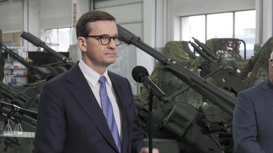 Premier Mateusz Morawiecki z wizytą w Zakładach Mechanicznych w Tarnowie 