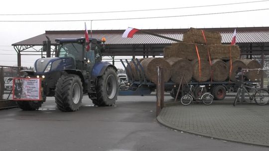 Protest rolników w Szczucinie