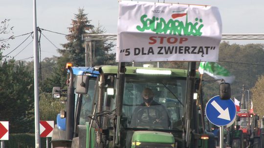 Rolnicy znów protestują. Utrudnienia na DK 94 między Ładną i Pogórską Wolą
