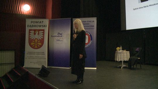 Sędzia Anna Maria Wesołowska na Dniach Profilaktyki Powiatu Dąbrowskiego Sędzia Anna Maria Wesołowska na Dniach Profilaktyki Powiatu Dąbrowskiego