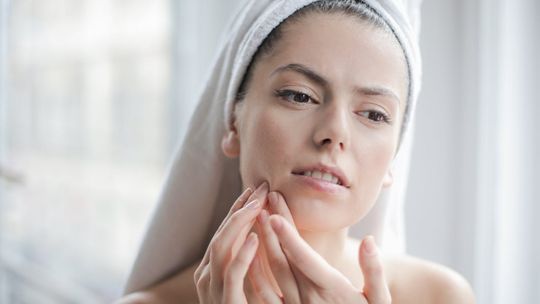 Skóra, która nie regeneruje się prawidłowo w miejscach intensywnej mimiki