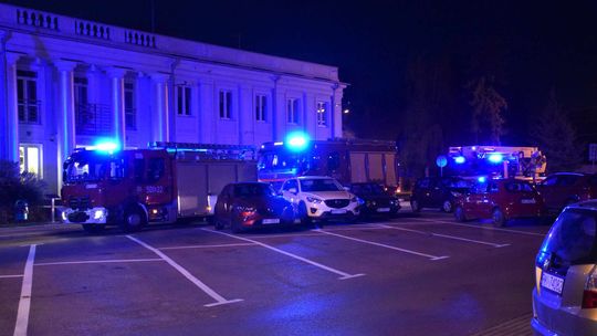 Strażacy interweniowali w budynku starostwa w Mielcu