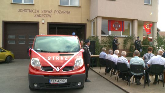 Strażacy z OSP Zakrzów mają nowy wóz