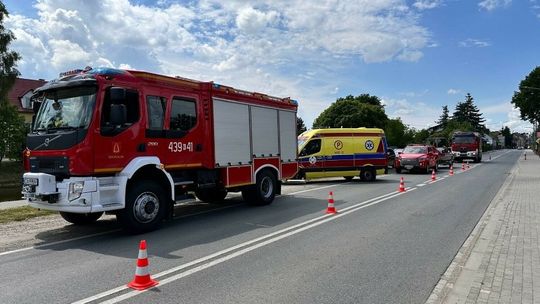 Szczucin. Zwłoki mężczyzny w stawie wyłowione przez strażaków