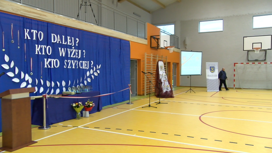 Szkoła Podstawowa w Łukowej doczekała się sali gimnastycznej z prawdziwego zdarzenia 