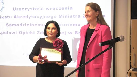 Szpital w Brzesku z Certyfikatem Akredytacyjnym Ministra Zdrowia. Dla pacjentów oznacza to wysoką jakość opieki zdrowotnej