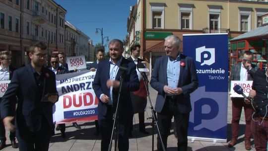 Tarnów. Andrzej Duda z poparciem Porozumienia Jarosława Gowina