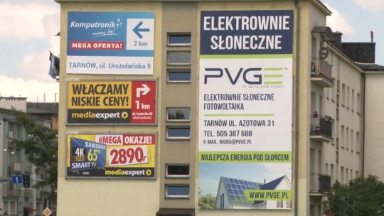 Tarnów będzie wolny od chaosu reklamowego? Miasto stworzyło projekt uchwały krajobrazowej 