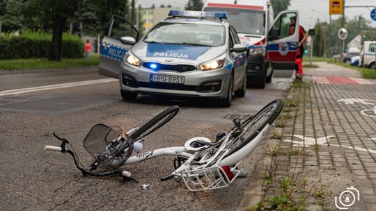 Tarnów. Kierujący, który potrącił rowerzystkę na ul. Klikowskiej był pijany