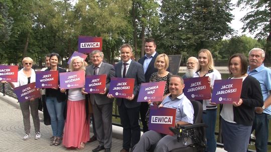 Tarnów. Lewica prezentuje swoich kandydatów w wyborach do Sejmu RP 