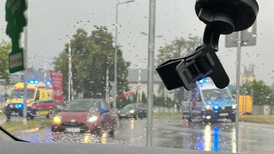 Tarnów. Potrącony rowerzysta trafił do szpitala