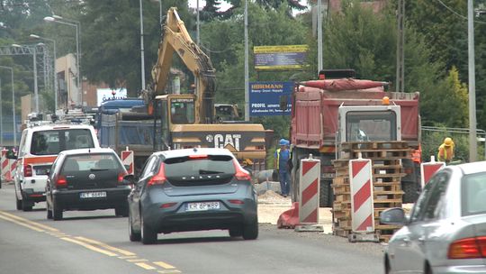 Tarnów. Remont ulicy Krakowskiej potrwa jeszcze miesiąc