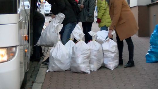 Tarnów. Trwają próby dostarczenia paczek na Ukrainę