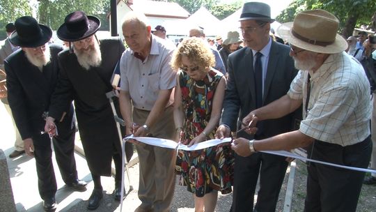 Tarnów. Uroczyste otwarcie Cmentarza Żydowskiego