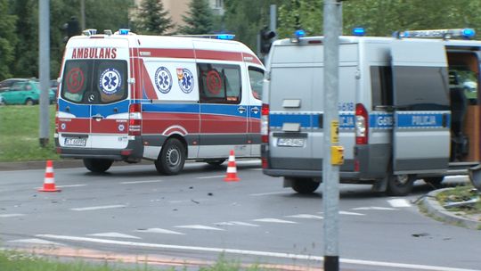 Tarnów. Wypadek na skrzyżowaniu Starodąbrowskiej i Legionów