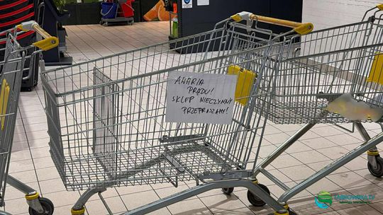 Tarnów. Zgon w supermarkecie