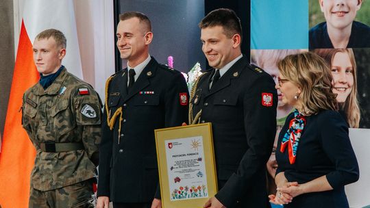 Tarnowscy strażacy docenieni przez Parę Prezydencką. Odebrali wyróżnienia w Belwederze