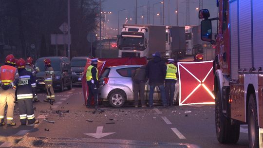 Tarnowska policja prosi o pomoc kierowców. Potrzebne nagrania, w których zarejestrowano moment wypadku na Jana Pawła II