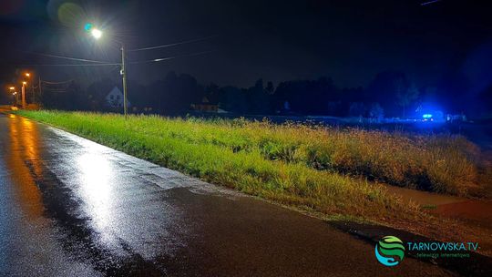 Tragiczna noc pod Tarnowem. Ze stawu w Śmignie wyłowiono ciało 64-letniego mężczyzny