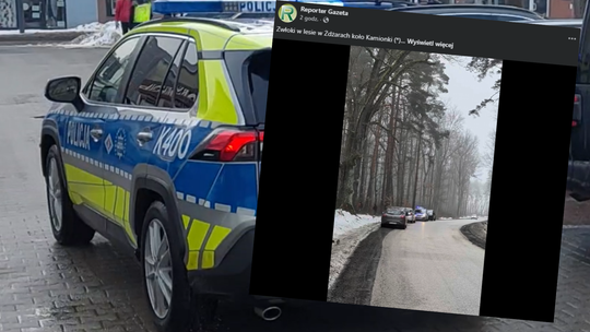 Tragiczne odkrycie w lesie. W Zdżarach znaleziono ciało 63-letniego mężczyzny