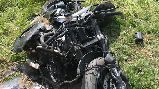 Tragiczny wypadek w Baczkowie. Nie żyje 19-letni motocyklista