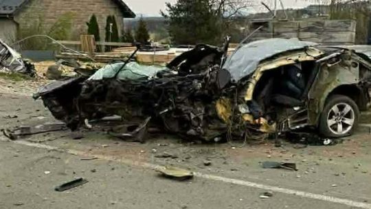 Tragiczny wypadek w Biskupicach pod Wieliczką w Małopolsce. Nie żyje 35-letni naczelnik OSP