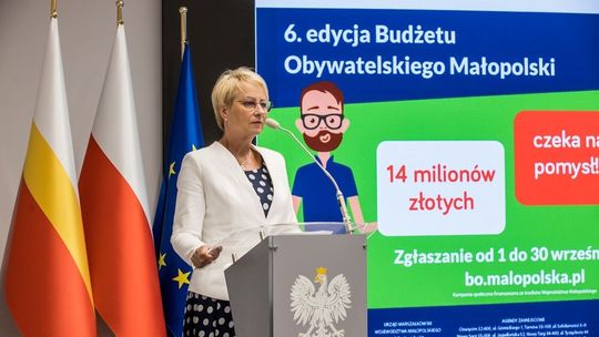 Trwa nabór wniosków w ramach BO Województwa Małopolskiego